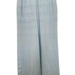 Michael Stars  Women's Blue 100% Linen Pant Size S Photo 0