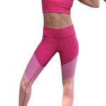 Outdoor Voices Pink Ombre Colorblock 7/8 Leggings Tights Pants size Small Photo 1