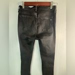 Rag and Bone 27 Super High Rise Skinny Jeans in Black Photo 5