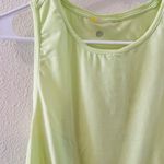 Zella Highlighter Yellow Breathable Sleeveless Athletic Tank Top Photo 1