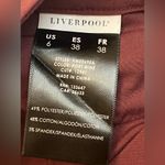 Liverpool  burgundy slacks NWOT Photo 3
