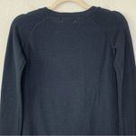 SO NWT  Kohl’s Black Cable Knit Black Long Sleeves Pullover Women’s Sweater Photo 7