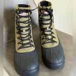 Hunter NEW Explorer Desert Combat Boots Green Canvas Lace-Up Waterproof Size 10 Photo 3
