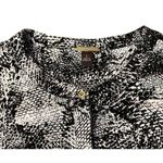 Dana Buchman Blouse Womens L NEW Black Cream Photo 13
