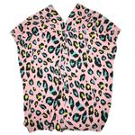 Adrienne Pink and Black Patterned Top Photo 8