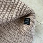 Vestique  Oversized Beige Cableknit Bell Sleeved Sweater Sz Small Photo 3