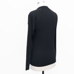 Sea Level Swim. Zip Long Sleeve Rashguard Top. Black Size 10 Photo 10