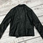 Baby Phat  faux leather moto jacket size large Photo 2