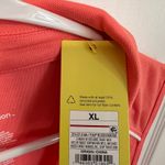 All In Motion Sleeveless Golf Polo Athletic Top Tulip Blush Trim XL NWT Photo 3