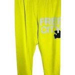 Free City 3/4 Cotton Sweatpants Jogger Glow Yellow Size Small Photo 0
