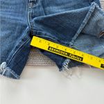 American Eagle Medium Blue Denim Cutoff Raw Hem Mom Short Size 2 Photo 7