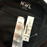 Madewell MWL Womens Flex-Side Slit Skirt Skort High Waist Black S Photo 5