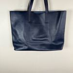 Everlane Day Market Navy Leather Tote Photo 2