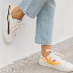 Soludos  good vibes lace up leather sneakers size 9 Photo 3