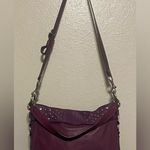 Coach Plum Zoe Hobo Satchel Shoulder Bag | Purse Photo 5