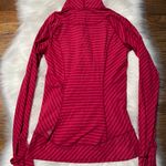 Lululemon THINK FAST PULLOVER 1/2 ZIP DEEPEST CRANBERRY BOOM JUICE Photo 8