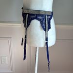 Victoria's Secret NWT Women's Very Sexy Shine Strap Garterbelt Sz XS/S Blue Photo 6
