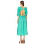 Cult Gaia NWOT CHARLIZE green cutout midi dress size XS Photo 2