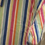 Ralph Lauren Lauren  Striped Multi-Color Button-Up Shirt – Women’s Photo 1