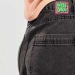 Empyre Tori 90s Carpenter Jeans Size 4 Charcoal Wash Sk8 Wide Leg High Rise Gray Photo 9