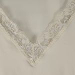 Spanx  Womens Cream Lace‎ V Neck Tank Top 2X Photo 2