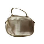 Badgley Mischka Gold Camera Bag Cross Purse Handbag Vegan Leather Studio Photo 3