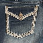 Ariat Denim Zig Zag Pocket Low FZ Size 28L/6 Long Equestrian Style No. 10012371 Blue Photo 7