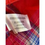 Orvis  Women's Carrie Plaid Red Long Sleeve Button Up Flannel Shirt Size small Photo 7