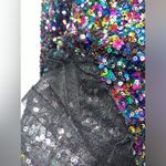 Endless Rose Long Sleeve Multi-Colored Sequin Top Size XS Photo 12