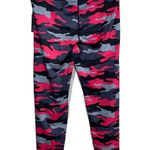 Yelete Active Camo Print Leggings XL Pink Gray Black Stretch High Waist NWT Photo 3