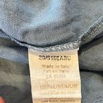 Light Blue 100% Linen Made In Italy 3/4 Sleeve Top Women’s Size Medium Photo 7