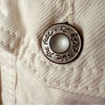 Free People WE THE FREE Rumors Denim Jacket Ecru Cream Size M Photo 8