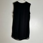 Athleta  Black‎ Sleeveless A-Line Crew Neck Mesh Lined Tennis Athletic Dress M CP Photo 1