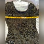 Foreign Exchange  Animal Print Long Sleeve Dress Photo 5