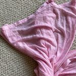 Old Navy Baby Pink Fashion Scarf One Size Ultra Soft Stretch EUC Photo 2