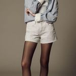 Anthropologie  | FRAME 30 LE BRIGETTE JEAN SHORTS Blue Motif NWT Photo 4
