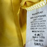 Bucketlist yellow tunic top size small Photo 3