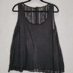 Torrid  |‎ Black Tank Top size 0 or Large Photo 0