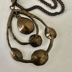 Sweet Lola copper tone blue pendant necklace Green Photo 2