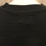 Beach Riot  Black Cropped Sweatshirt with Red Glitter Hearts, Size Large Photo 6