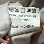 Retro Women's Small Polka Dot Ruffle Tie Wrap Flowy 50's V Neck Swing Dress Red Photo 9