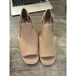 Eileen Fisher NIB  Nikki Peep Toe Sandal Earth‎ Beige Tan Size 6 Photo 1