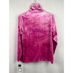Rachel Roy Women’s 1X Light & Dark Pink Long Sleeve Velvet Turtleneck Photo 2