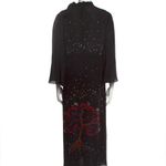 NWOT Valentino silk dress Black Size M Photo 8