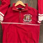 Champion Red Quarter-Zip Sweatshirt Photo 7