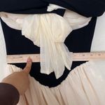 House Of CB HOUSE OF‎ CB 'Alana' Black & Cream Off Shoulder Dress NWOT size XS Photo 5