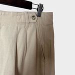 Madewell  The Petite Harlow Wide Leg Pant 12P Forgotten Landscape Khaki Beige Photo 6