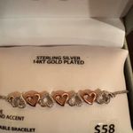 Brilliance Fine Jewelry adjustable bracelet NIB Silver Photo 1