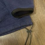 Vintage Navy Blue Fleece Quarter Zip Size L Photo 3