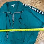 BCBGeneration | Semi Cropped Half Zip Windbreaker Jacket Teal Green Size XL Photo 11